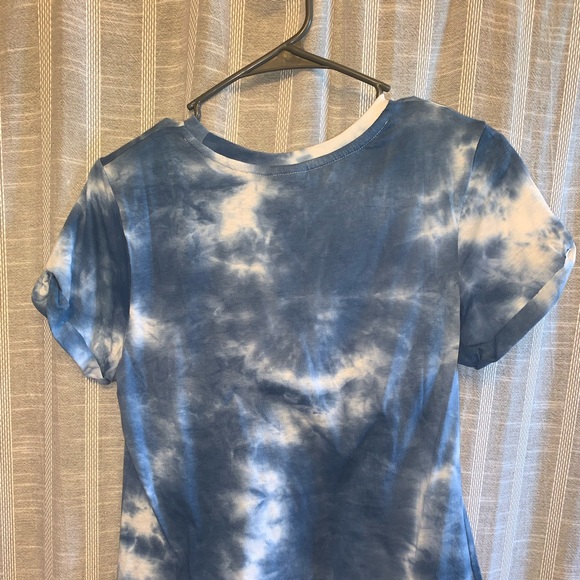 Blue tie dye top - Picture 2 of 4